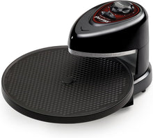 Load image into Gallery viewer, Versatile Black Rotating Oven with Nonstick Pan - Perfect for Pizzas &amp; Snacks