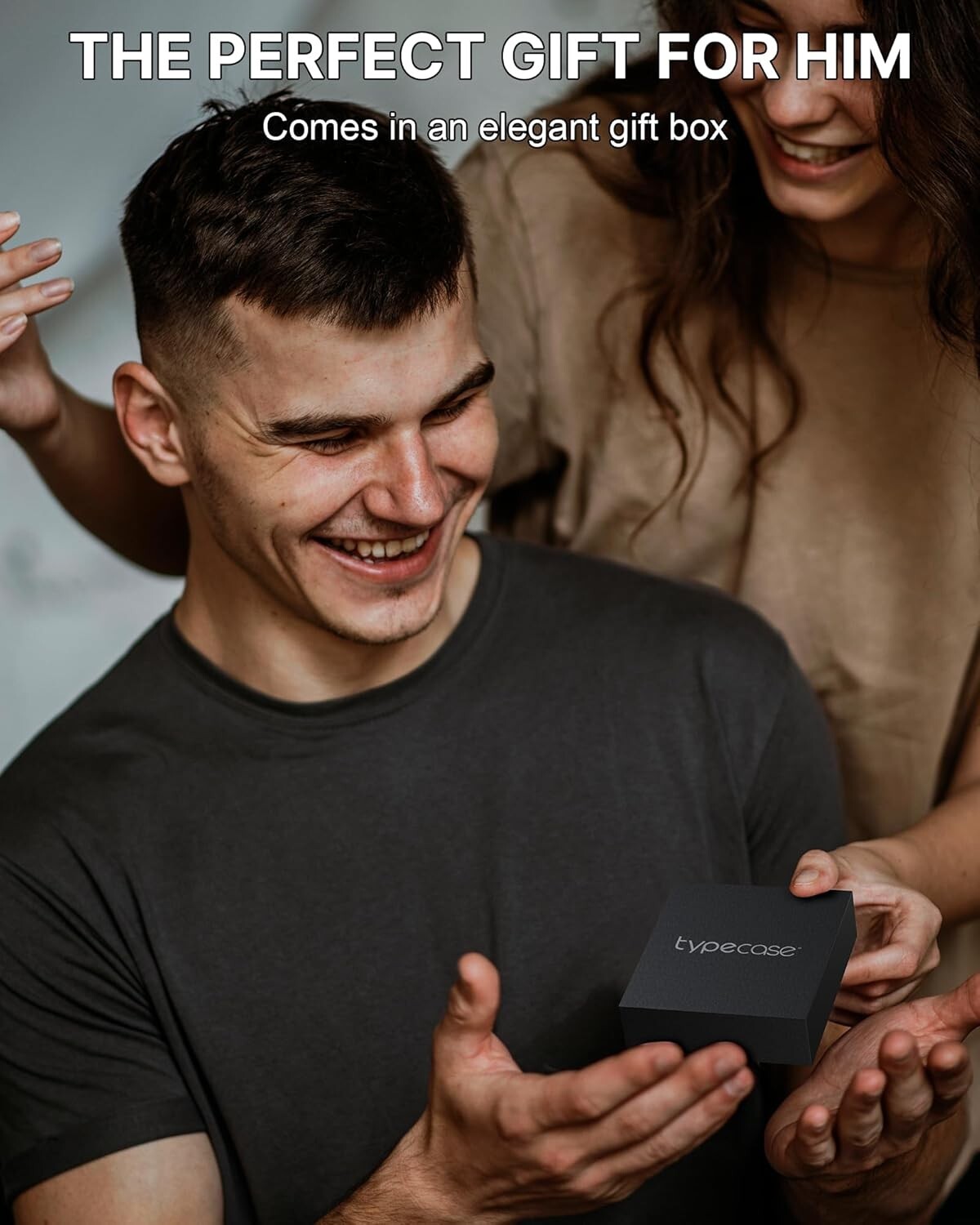 Brown RFID Wallet with Magnetic Bifold - Slim Design for Quick Card Access