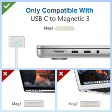 Load image into Gallery viewer, 140W USB-C Magnetic Charger with LED Indicators - Compatible for MacBook Models