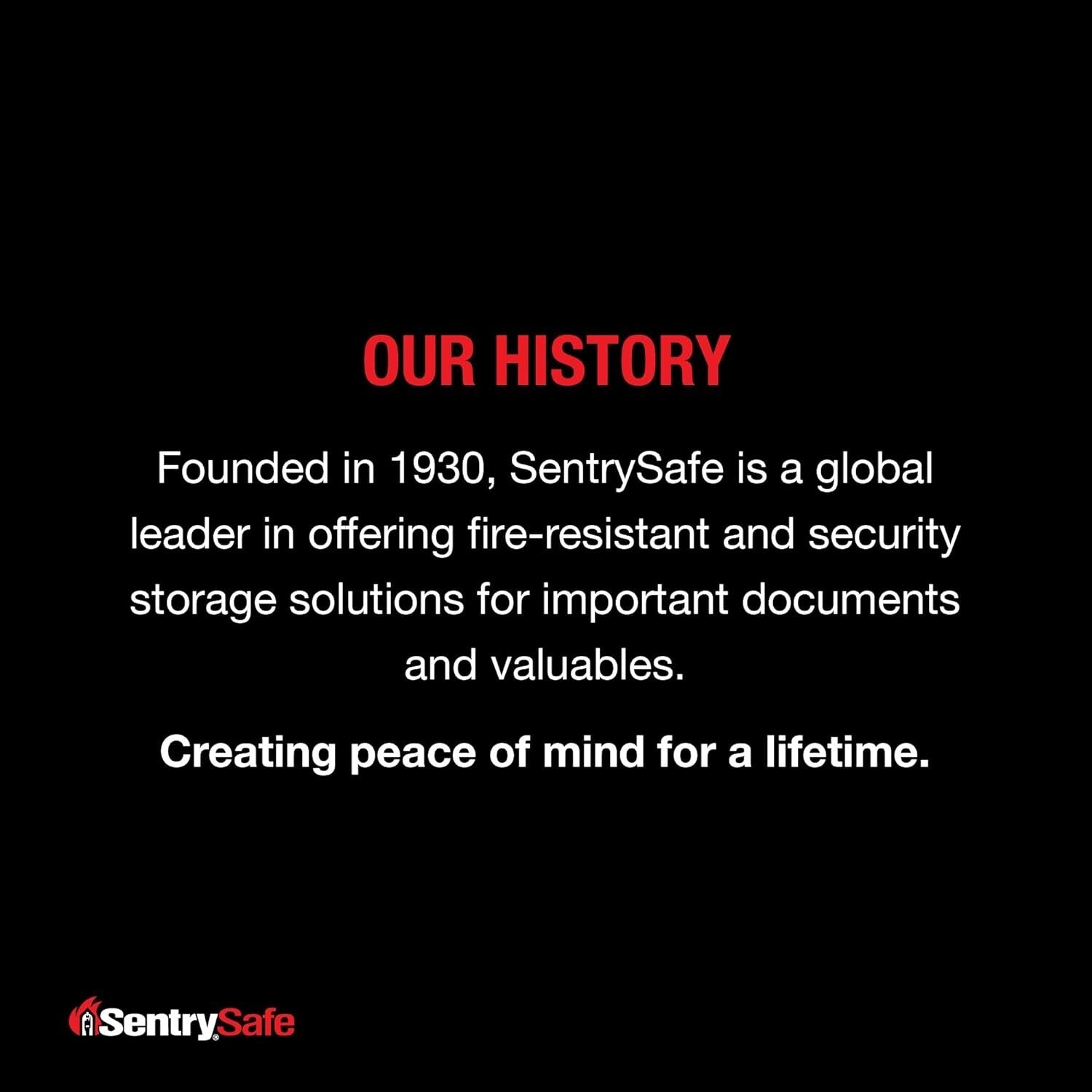 Fireproof Document Box with Key Lock - 0.61 Cubic Feet for Home or Office