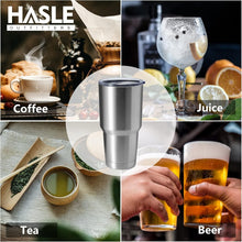 Load image into Gallery viewer, Elegant 30oz Double Wall Insulated Steel Tumbler - Perfect for Hot &amp; Cold Drinks