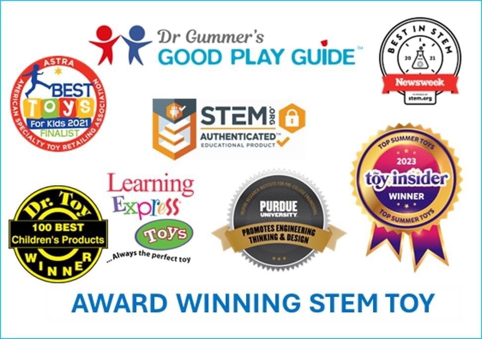 Award-Winning Classic Electronics Kit - 60+ Parts for 305 STEM Projects, Ages 8+
