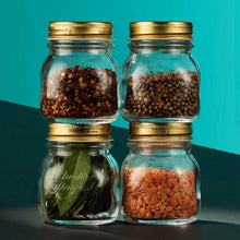 Load image into Gallery viewer, Quattro Stagioni Durable 5 oz Mini Mason Jars - Perfect for Canning &amp; Storage