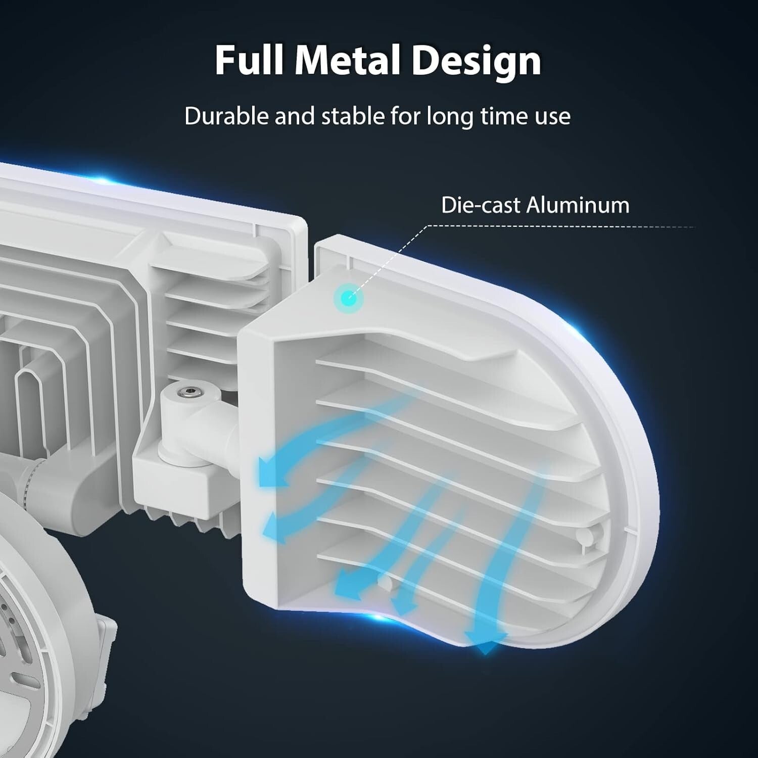 Energy-Saving 9000LM Motion Sensor LED Floodlight - Outdoor Security Solution