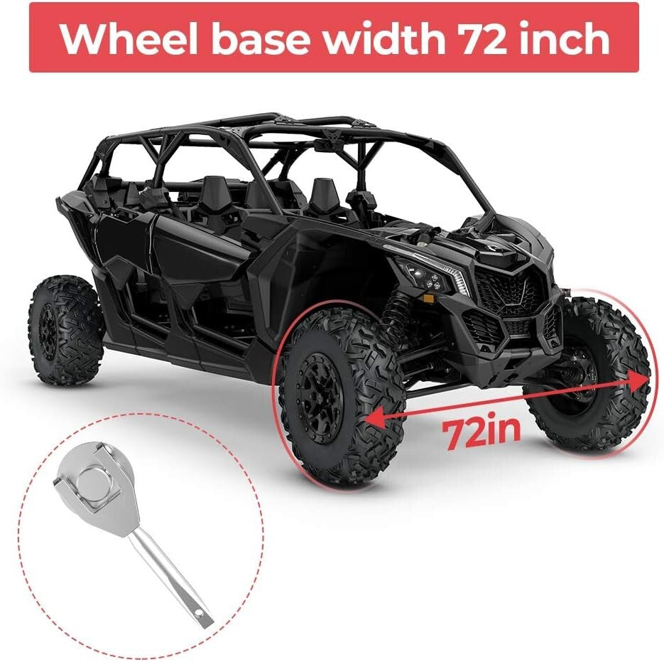 CNC Machined Clutch Removal Kit for 2017-2025 Can Am Maverick X3 Max Turbo