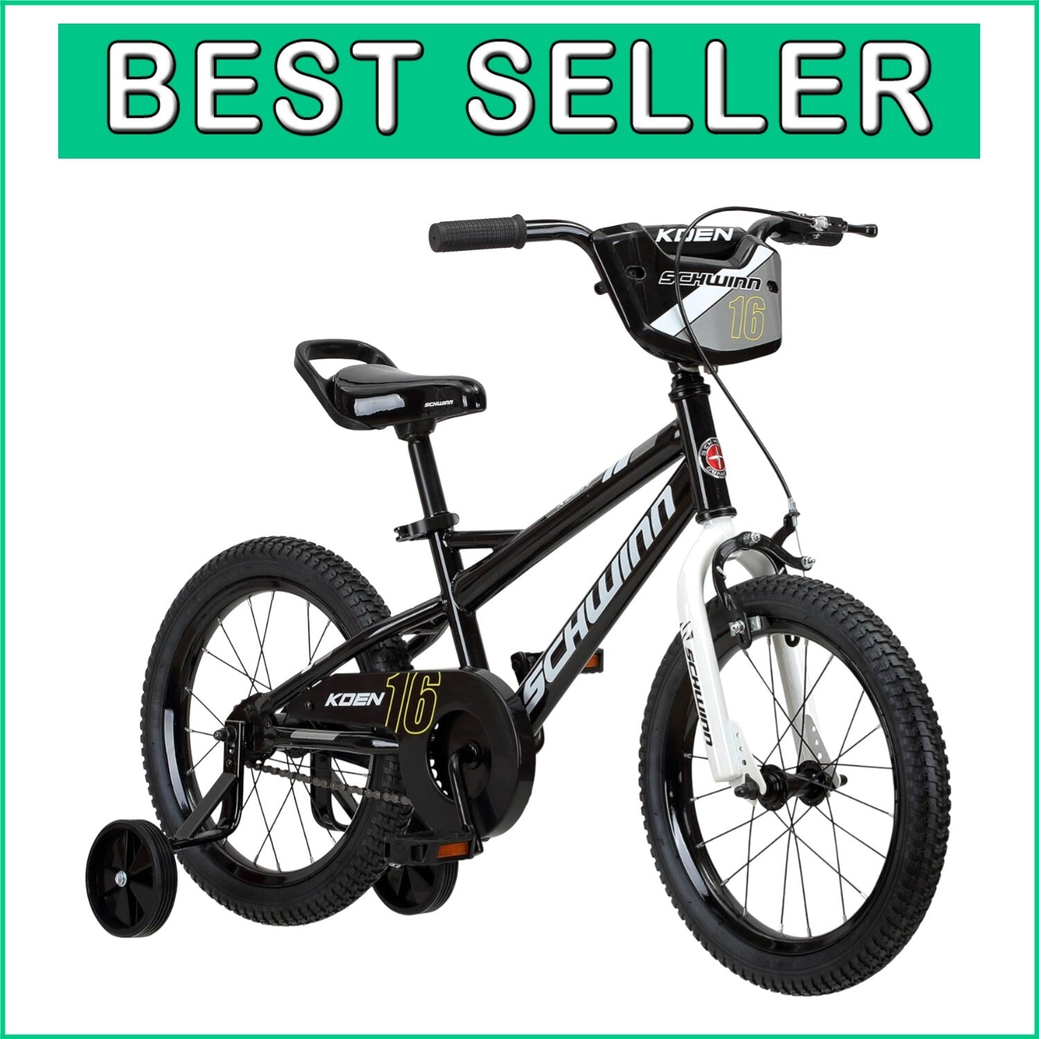 Elm 12-Inch Kids Bike with SmartStart Design & Adjustable Seat for Ages 2-4