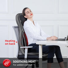 Load image into Gallery viewer, Adjustable Neck Rollers &amp; Compression - Shiatsu Massage Chair Pad for Full Body