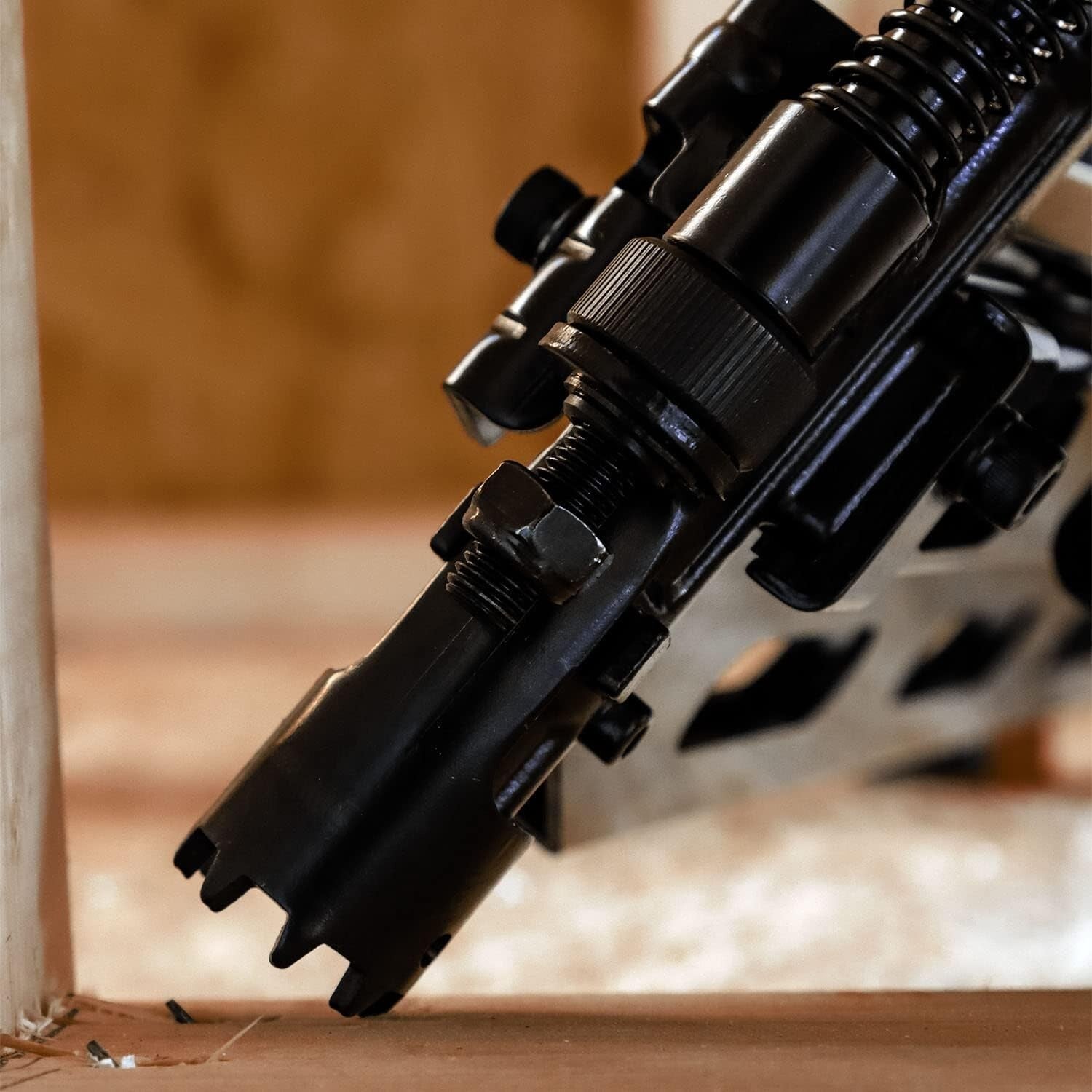 Professional 3-1/2" Full Round Head Nailer with Anti-Dry Fire & Comfort Grip