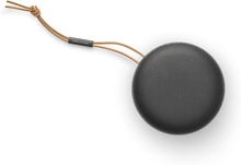 Load image into Gallery viewer, Sleek Anthracite Waterproof Portable Bluetooth Speaker with Microphone &amp; Alexa