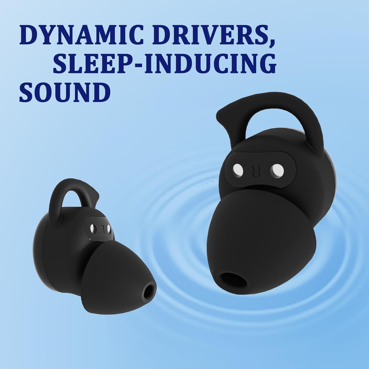 Noise-Blocking Sleep Earbuds with 3D Surround Sound - Ideal for Sleep and Sport