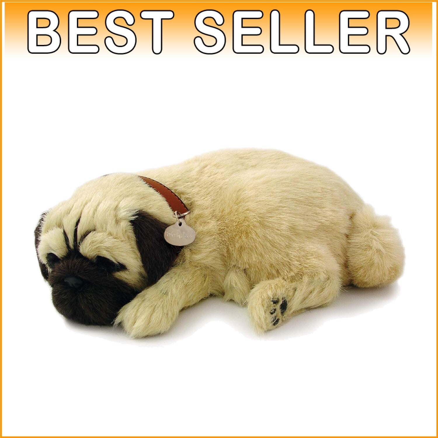Battery-Operated Interactive Pug Puppy for Kids and Seniors - Perfect Companion