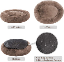 Load image into Gallery viewer, Plush Dog Bed for Medium to Large Dogs, Available in 4 Sizes - Machine Washable