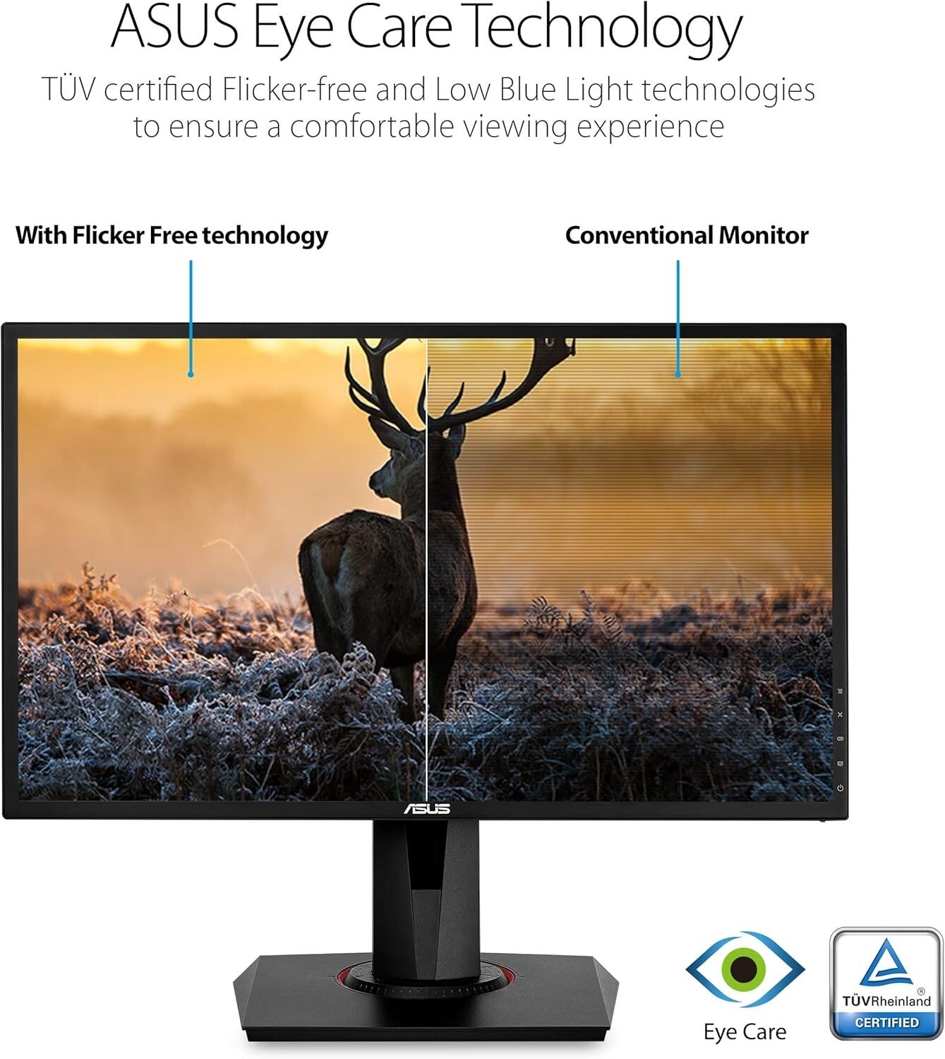 Full HD 24" Gaming Monitor - 165Hz, 0.5ms Response with Advanced Visual Control