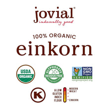 Load image into Gallery viewer, Unbleached Organic Einkorn Flour for Sourdough, Pizza, and Pasta – High Protein