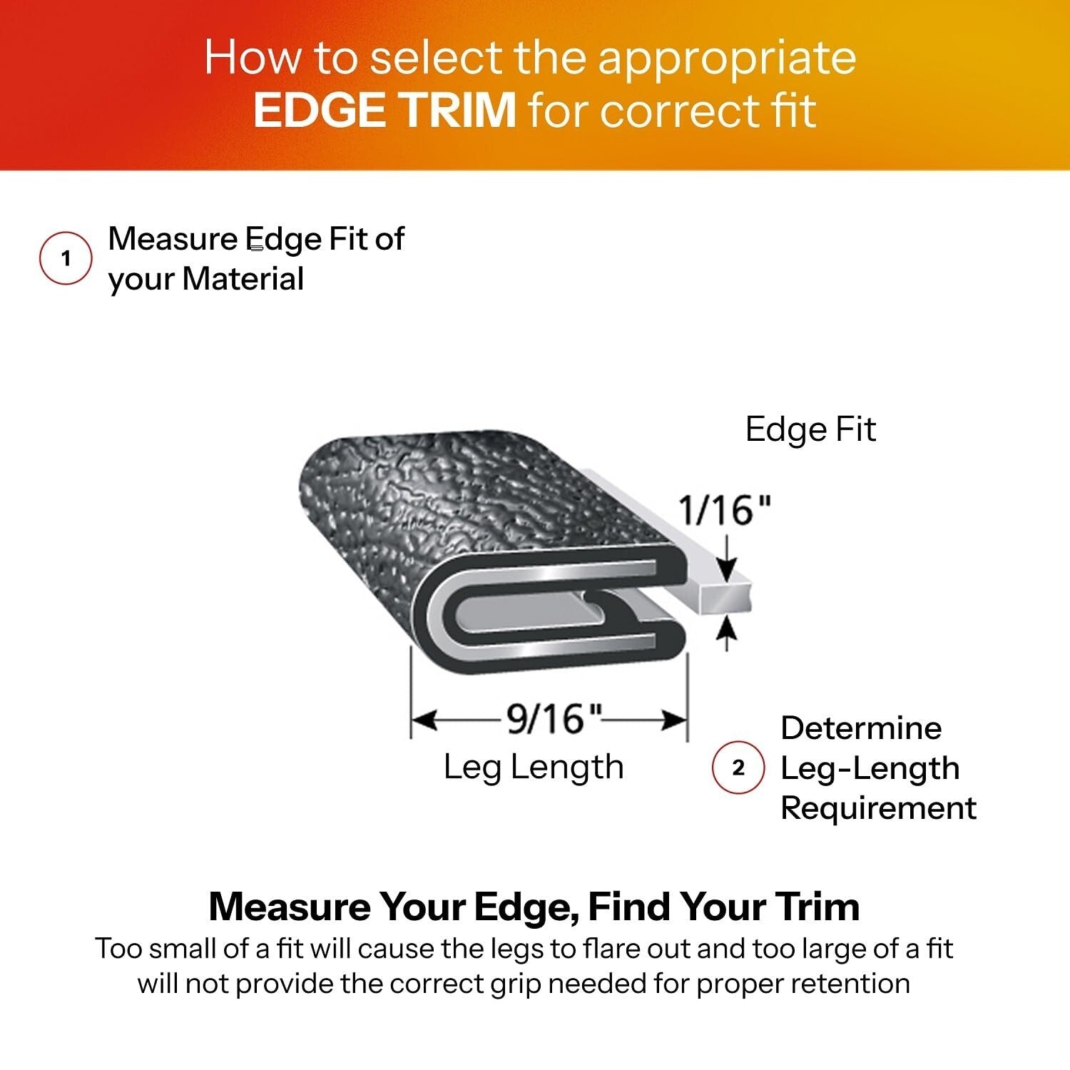 25ft Black Pebble Texture Edge Trim – Weatherproof & Versatile Applications