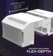 Load image into Gallery viewer, GE 12,200 BTU ClearView Window AC - Energy Efficient, Ultra Quiet &amp; WiFi Enabled