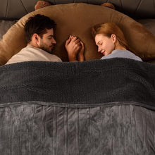 Load image into Gallery viewer, King Size Heated Blanket 100"x90" - Dual Controller with 10 Heating Levels