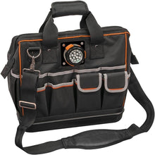 Load image into Gallery viewer, Lighted Tool Bag with Molded Bottom &amp; 31 Pockets for Ultimate Organization