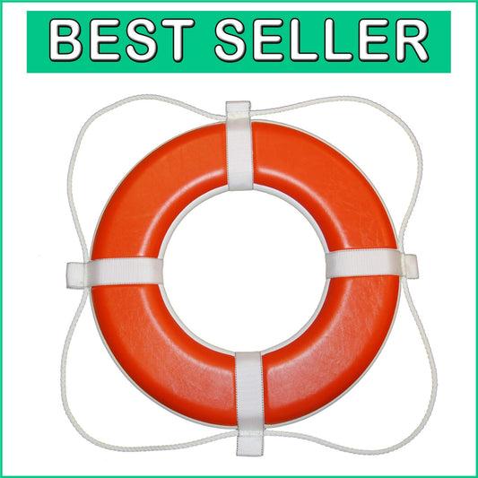 Durable 24-Inch Orange Life Ring Buoy - Trusted Taylor Made Safety Product