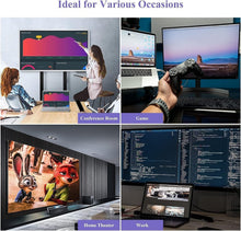 Load image into Gallery viewer, High-Resolution HDMI Splitter for Multi-Monitor Setup - Lightweight and Portable