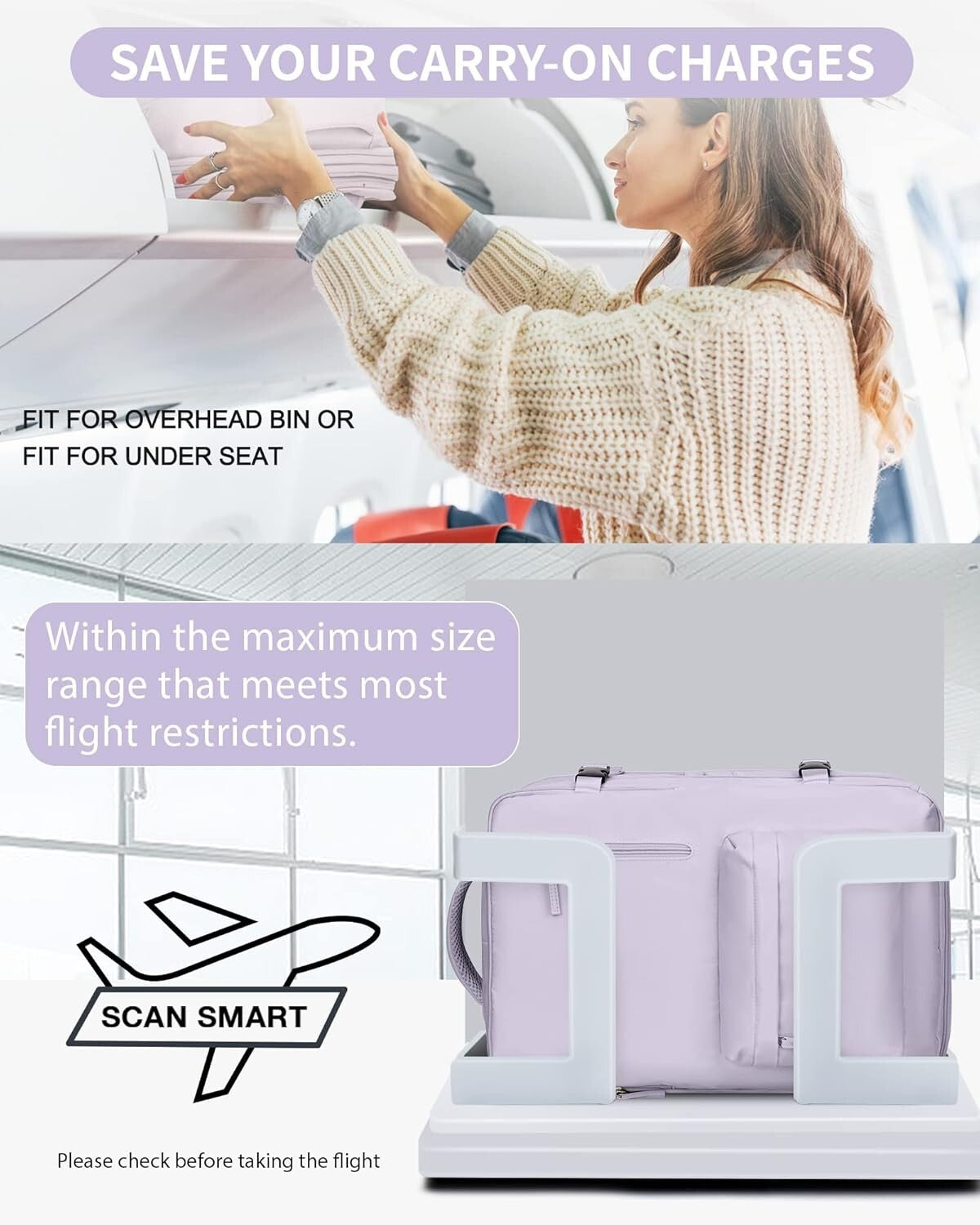 Expandable Carry-On Travel Backpack - Flight Approved for Business & Leisure