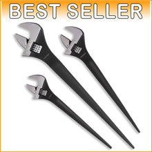 Load image into Gallery viewer, Retractable Spud Wrench Set: 10, 12, 16 Inch Adjustable Tools for Maximum Torque