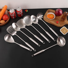 Load image into Gallery viewer, 18/10 Stainless Steel Cooking Tools Set - Ergonomic 8-Piece with Heat Resistance