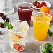 Load image into Gallery viewer, Transparent 420 Count Disposable Plastic Party Cups for Drinks - Casual Style
