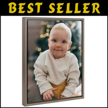 Load image into Gallery viewer, 16x20 Custom Printed Canvas Art - Hand-Framed Gray Wall Decor for Any Room