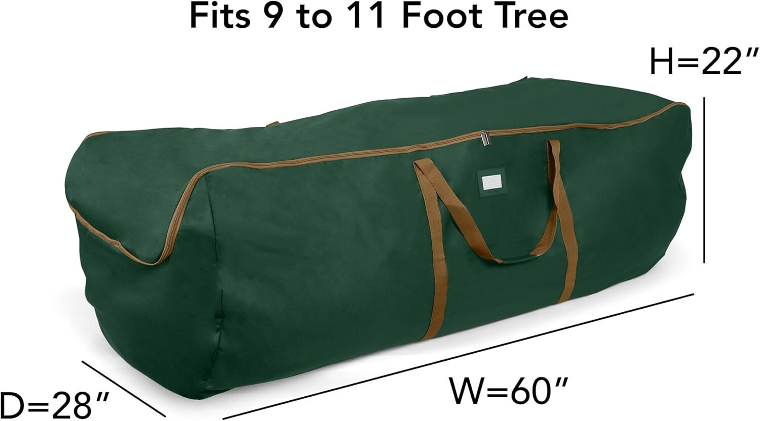 Durable Christmas Tree Storage Bag with Reinforced Handles for Holiday Decor