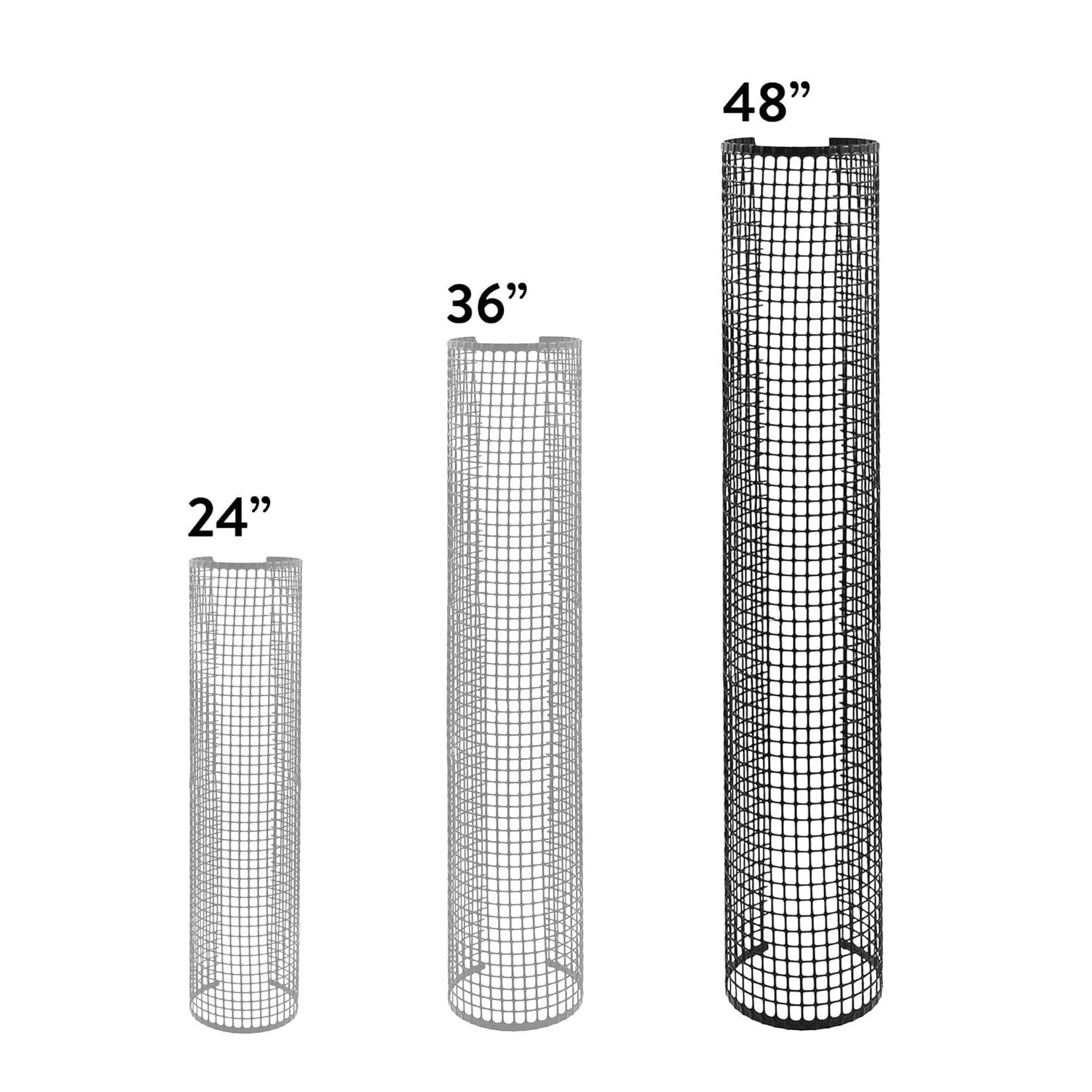 Durable Mesh Tree Bark Protectors | 5-Pack, 48" Tall for Optimal Tree Care