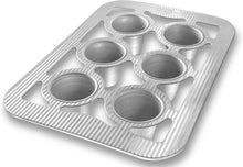 Load image into Gallery viewer, Eco-Friendly Non-Stick 6-Well Popover Pan Crafted in the USA for Quality Baking