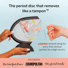 Load image into Gallery viewer, Beginner-Friendly Menstrual Disc Bundle with Tampon-Like Applicator - 100% Safe