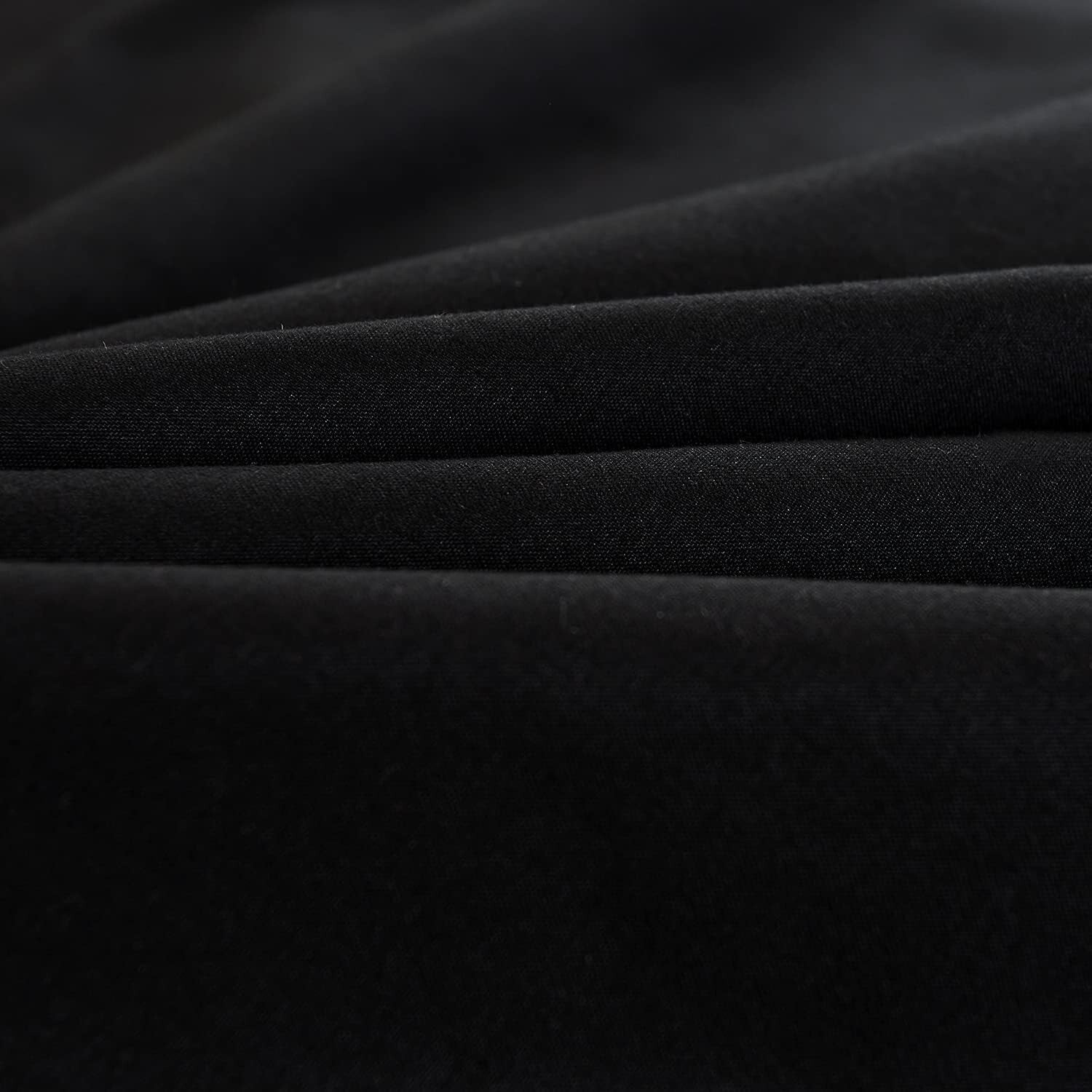 Elegant Black Canopy Bed Curtains for 4 Corner Post - Modern Bedroom Decoration