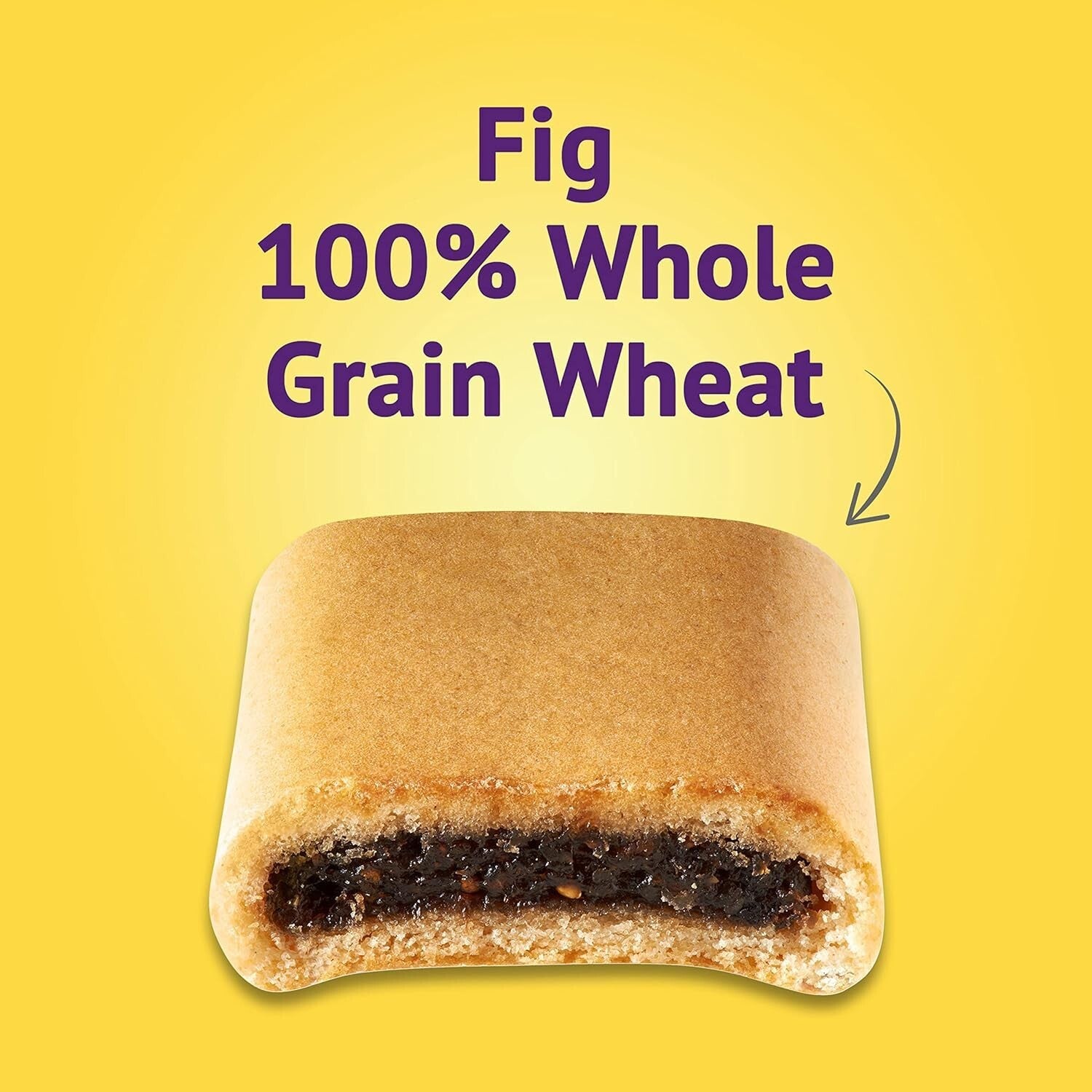 Delicious 12 x 10 oz Packs of Whole Grain Chewy Fig Bars - Kosher Snack