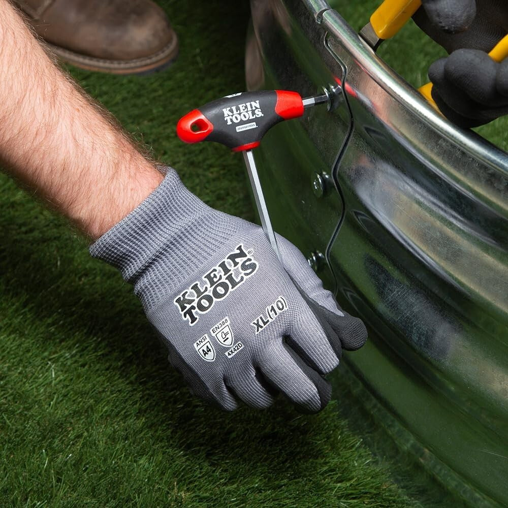 Alloy Steel Ball End Hex Key Set - 6-Inch Blades, 10-Piece Professional Kit