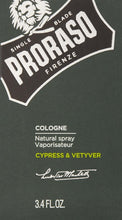 Load image into Gallery viewer, Refreshing Eau De Cologne in Cypress &amp; Vetyver - 3.4 Fl Oz Luxury Men's Spray