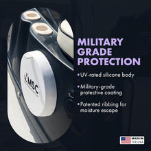 Load image into Gallery viewer, 8.8-Inch Marine Speaker Covers - Durable, Waterproof &amp; Dustproof Protection Pair