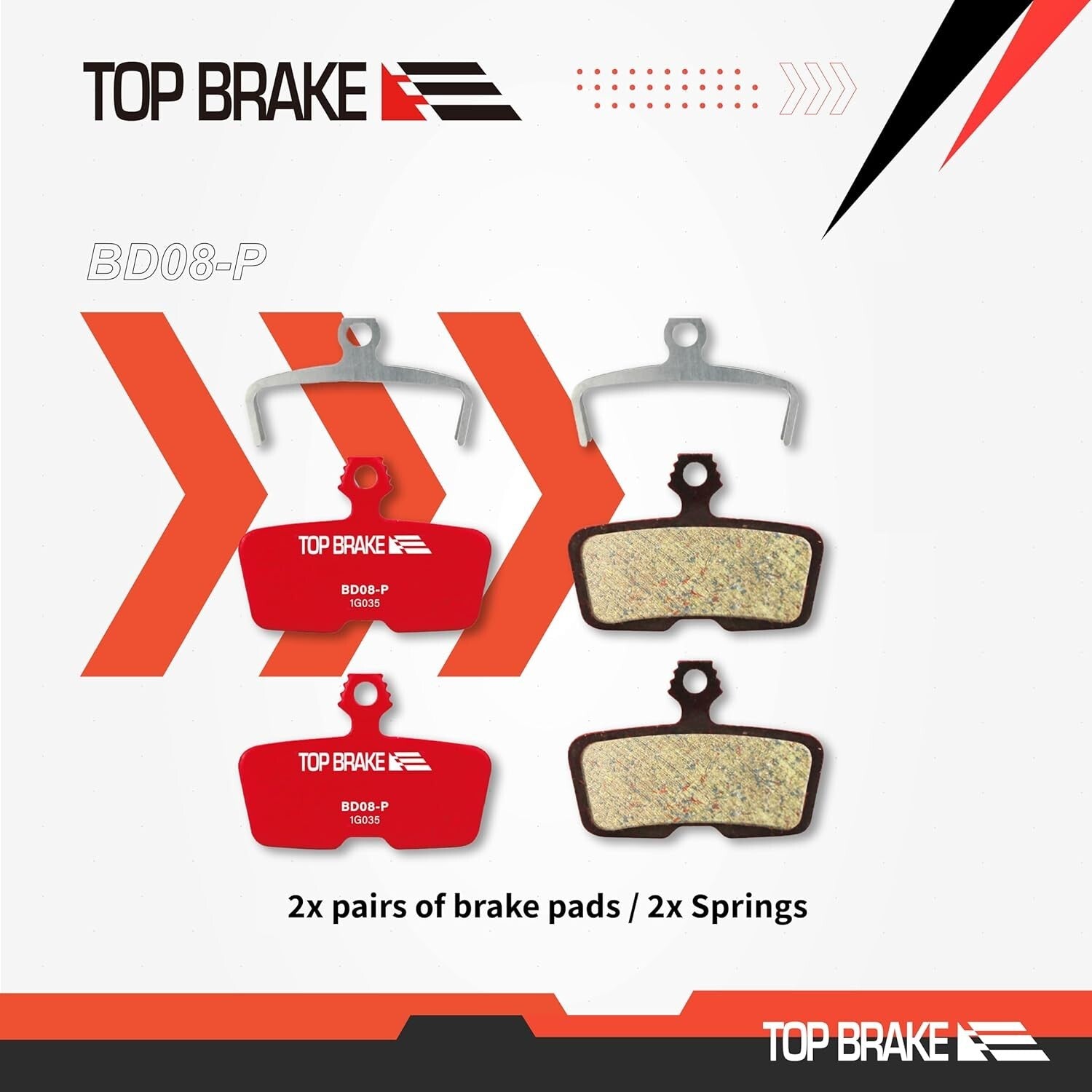 Extreme Stopping Power SRAM-Compatible Brake Pads - Easy Installation & Quiet