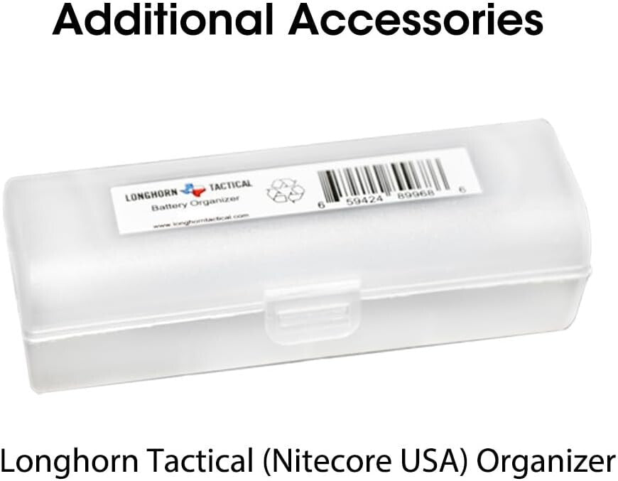 Ultra-Bright 4000 Lumen Tactical Flashlight with LumenTac Organizer Included