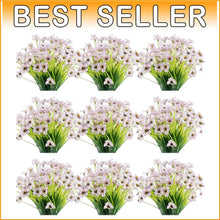 Load image into Gallery viewer, Stunning UV-Resistant White Faux Flowers – Perfect for Gardens &amp; Celebrations