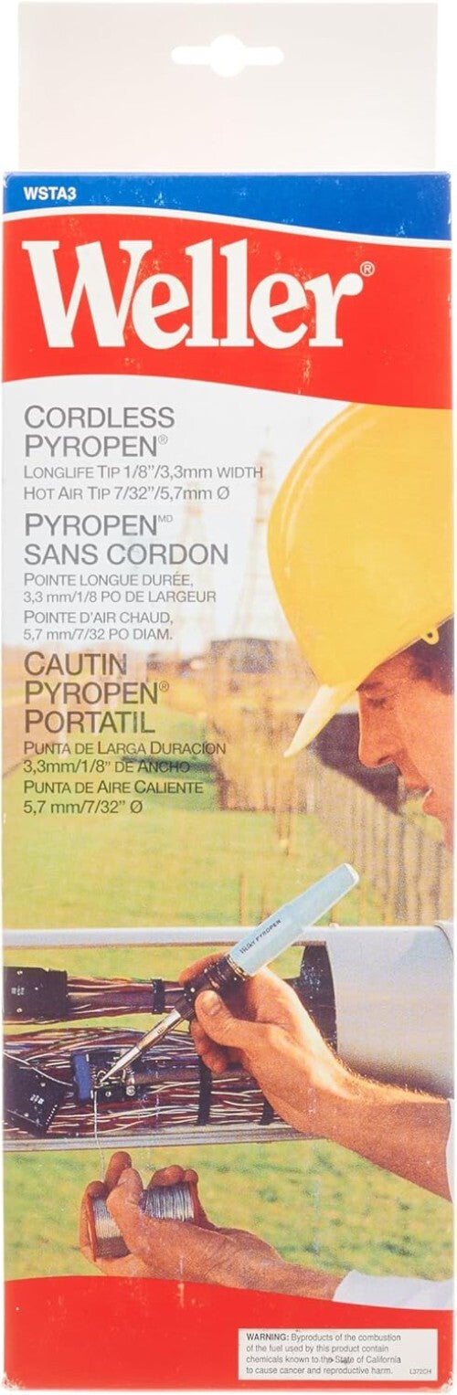 Pyropen Professional Cordless Butane Soldering Iron - Quick Heating & Portable