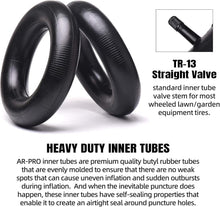 Load image into Gallery viewer, Heavy-Duty 8" Tire and Butyl Inner Tube Set - Advanced Self-Sealing Technology