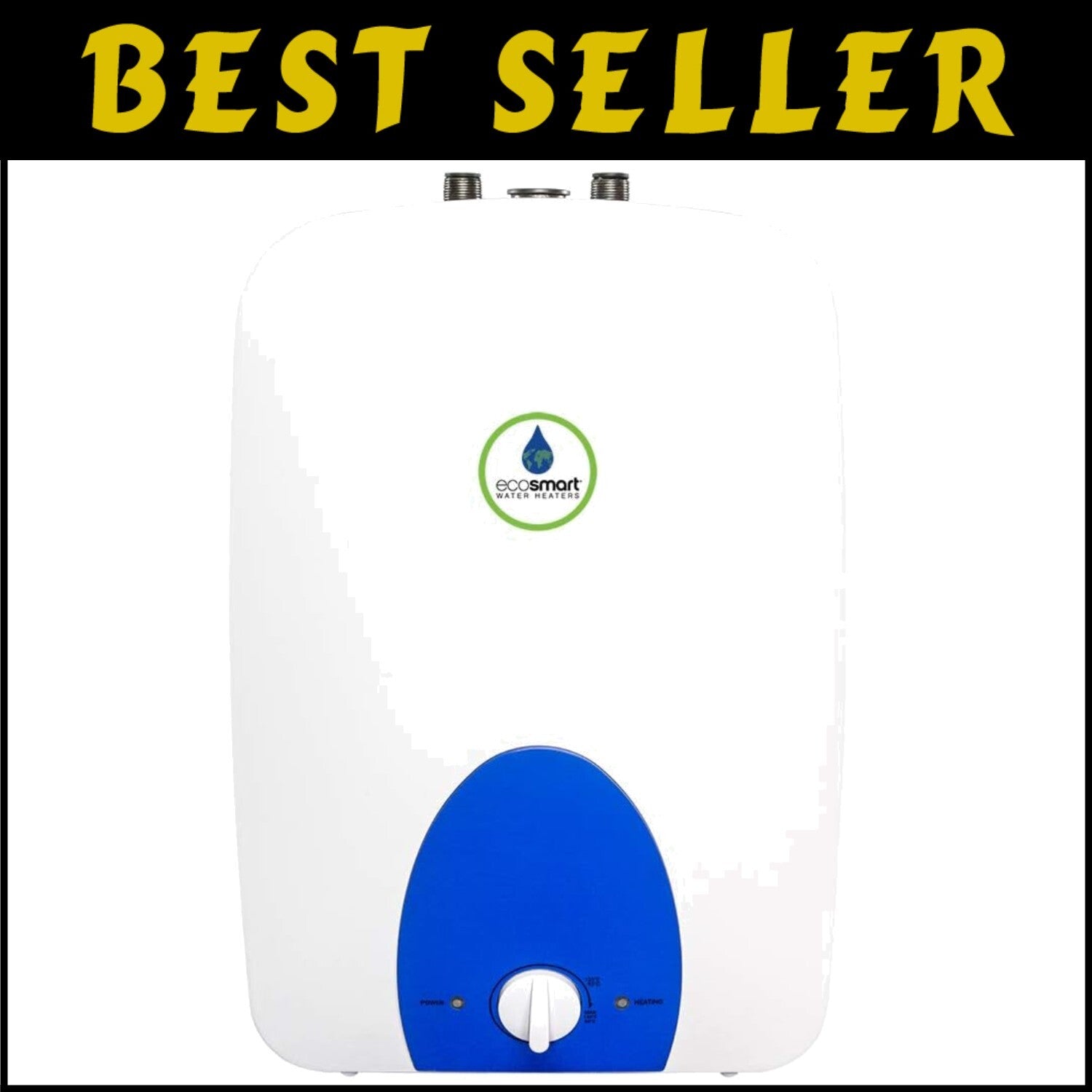 Effortless Hot Water: ECO 6 Electric Mini Tank Heater, 6 Gal - Wall-Mounted