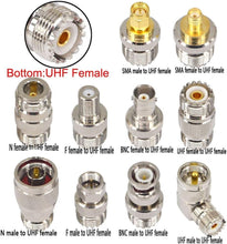 Load image into Gallery viewer, Premium 20PCS UHF Coaxial Connector Kit - Reliable Adapters for Antennas &amp; More