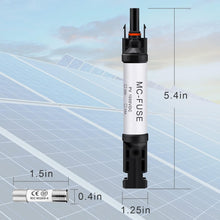 Load image into Gallery viewer, 10A In-line Fuse Holder Set with Waterproof Design and 8 Fuses - Solar Ready