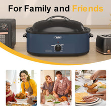 Load image into Gallery viewer, Stainless Steel Electric Roaster Oven with Defrost/Warm Feature - 20 Qt Capacity