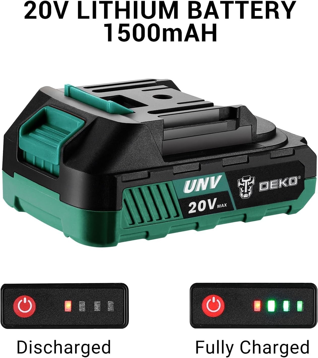 Versatile DEKO PRO 20V Electric Power Drill with Bits and Magnetic Holder