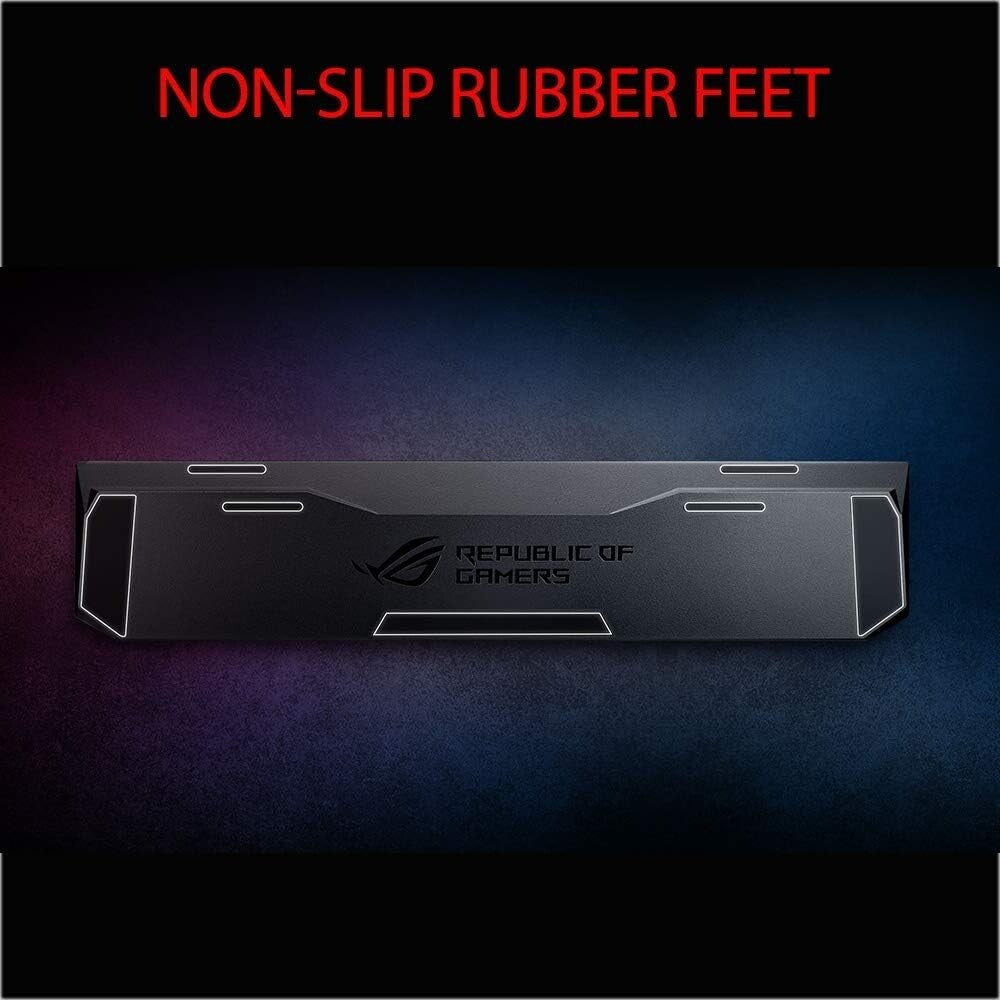 Versatile Ergonomic Wrist Rest for Gaming and Office Use - Black Rubber Cover