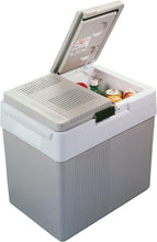 Load image into Gallery viewer, 33 qt Electric Cooler/Warm with Split Lid Design – Ideal for Picnics &amp; Camping
